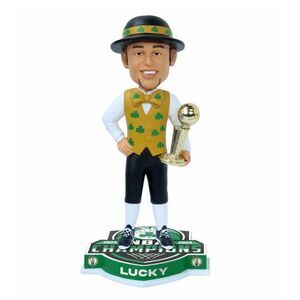 Lucky (Boston Celtics) Mascot 2024 NBA Champs Bobblehead by FOCO